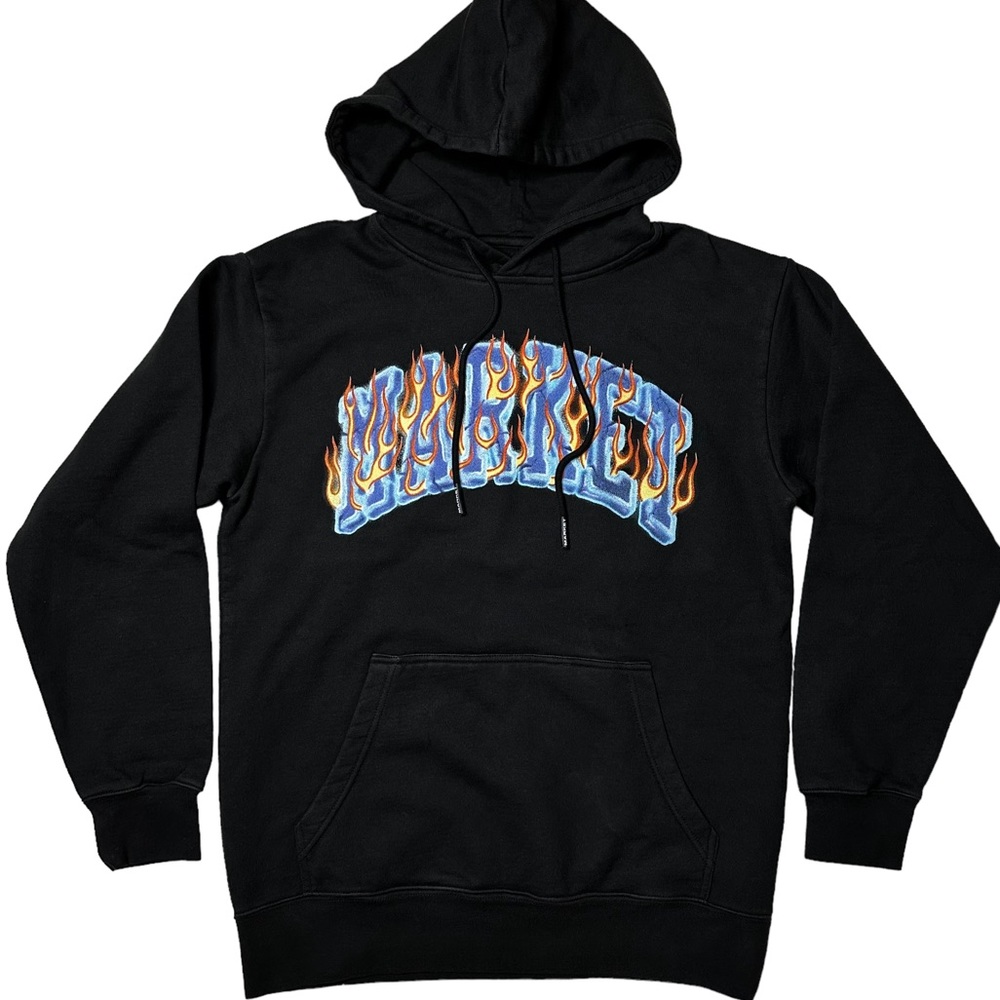 NWOT Market RARE Icy Hot Logo Hoodie Sweatshirt in Black Men’s M